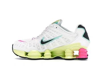 Nike Shox TL White Multi-Color  - 4