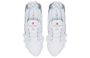 Nike Wmns Shox Tl 'White Silver' - 5
