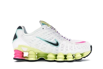 Nike Shox TL White Multi-Color  - 1